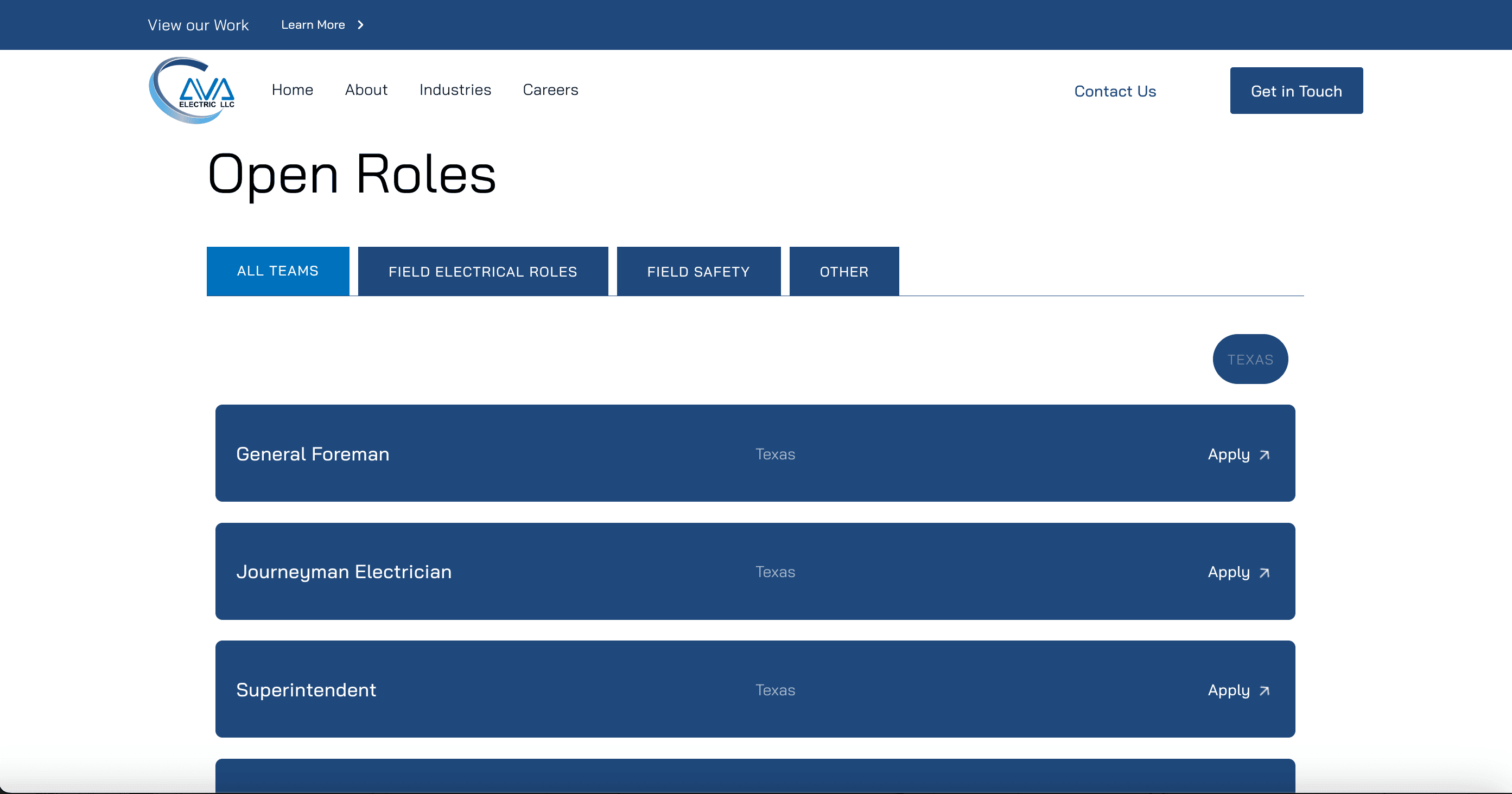 CAVA Electric – Services