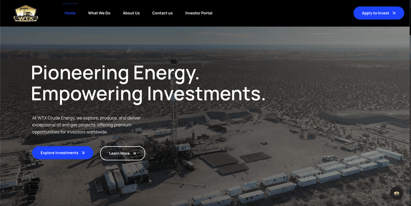 Web Development for Oil and Gas Companies in Texas